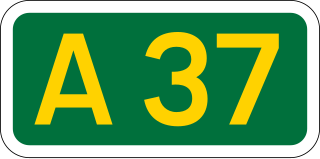 <span class="mw-page-title-main">A37 road</span> Road in England