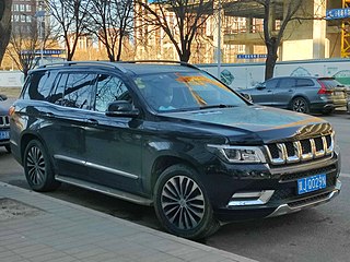 <span class="mw-page-title-main">BAIC BJ90</span> Chinese full-size luxury SUV