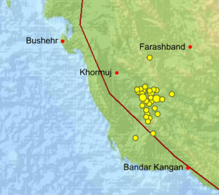 <span class="mw-page-title-main">2013 Bushehr earthquake</span> 6.3 magnitude earthquake in Iran