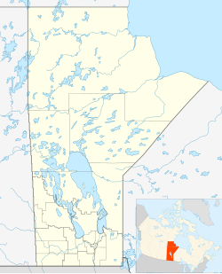 Gillam is located in Manitoba