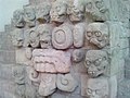 Image 41Mayan rain god Chaac representation at the Mayan Sculpture Museum in Copán. (from Culture of Honduras)