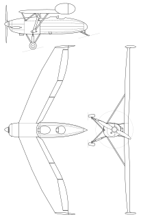 DFS 193 German tailless aircraft proposal