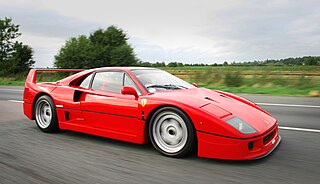 <span class="mw-page-title-main">Ferrari F40</span> Italian flagship sports car produced from 1987–1992