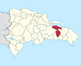 Provincia di Hato Mayor – Localizzazione