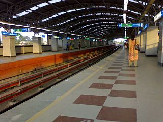 <span class="mw-page-title-main">Netaji metro station</span> Kolkata Metros Blue Line metro station