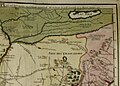 Image 201715 Nicolas de Fer map showing the Native American areas known as Tionontatacaga and Calicuas (from History of West Virginia)