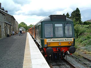 <span class="mw-page-title-main">Leyburn railway station</span> Railway station in North Yorkshire, England