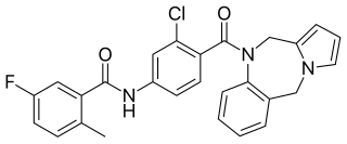 <span class="mw-page-title-main">Lixivaptan</span> Chemical compound