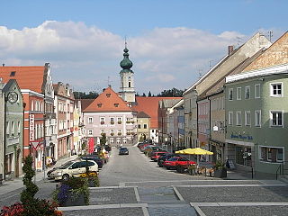 Rotthalmünster Place in Bavaria, Germany