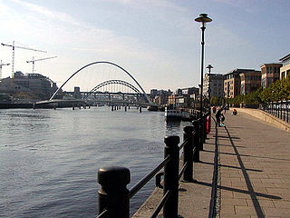 <span class="mw-page-title-main">Quayside</span> Area in Newcastle upon Tyne and Gateshead, England