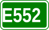 Route européenne 552