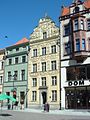 Polski: Kamienica Pod Gwiazdą English: Baroque House Under Star with stucco facade