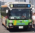 豊洲市場六街区の会場内にある降車場（B-E379）