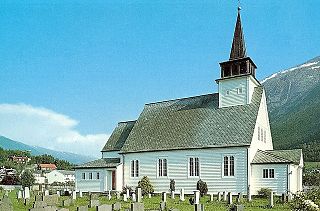 Uskedalen Church Church in Hordaland, Norway