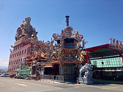 Temple of Fude in Wujie, Yilan.