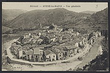 Avène-les-Bains. - Vue générale, 1908