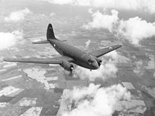 Curtiss C-46 "Commando" in flight Curtiss C-46 Commando.JPG