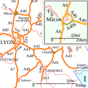 Carte de la route.