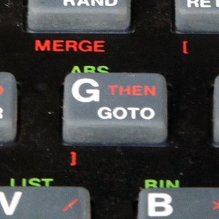 <span class="mw-page-title-main">Goto</span> One-way control statement in computer programming