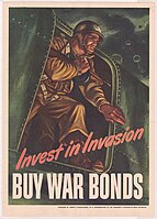 Invest in Invasion, Buy War Bonds, c. 1939-1945