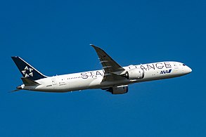 Boeing 787-9 dengan liveri Star Alliance