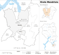 Municipalities in the circle of Mendrisio