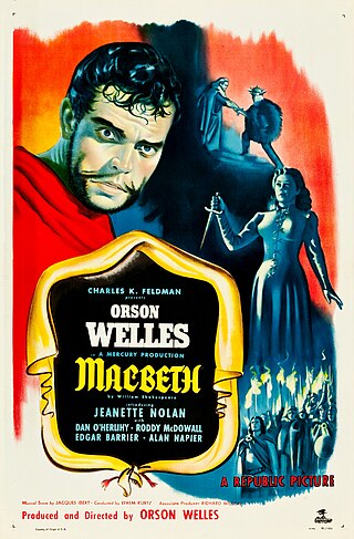 <i>Macbeth</i> (1948 film) 1948 film by Orson Welles