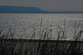 Niagara Escarpment, where it makes its southernmost approach to Georgian Bay