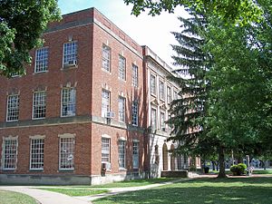 The Noble County Courthouse in Caldwell in 2007