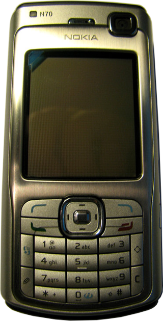 <span class="mw-page-title-main">Nokia N70</span> Mobile phone model