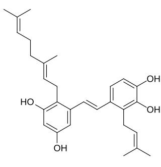 <span class="mw-page-title-main">Pawhuskin A</span> Chemical compound