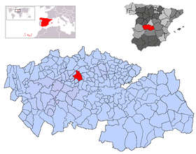 Localisation de Santa Olalla