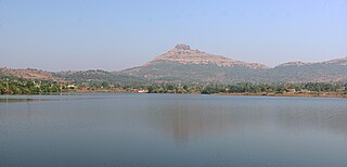 Tikona Fort in Pune district, Maharashtra, India