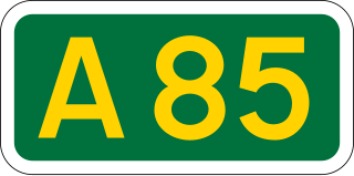 <span class="mw-page-title-main">A85 road</span> Major road in Scotland