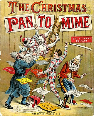 <span class="mw-page-title-main">Harlequinade</span> British comic theatrical genre