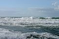 Breaking waves at Costa da Caparica