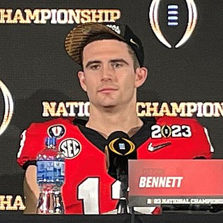 <span class="mw-page-title-main">Stetson Bennett</span> American football player (born 1997)