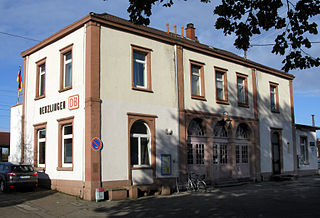 <span class="mw-page-title-main">Denzlingen station</span> Railway station in Denzlingen, Germany