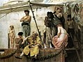 Le Marché aux esclaves, gant Gustave Boulanger.