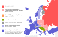 Image 7The division of Europe during the Cold War (from Contemporary history)