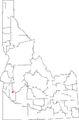 location of Boise in Idaho