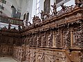 Chorgestühl in der ehemaligen Klosterkirche der Kartause in Buxheim bei Memmingen