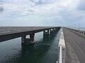 Long Key bridge (à gauche) vu depuis le Long Key viaduc.