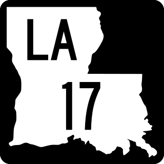 <span class="mw-page-title-main">Louisiana Highway 17</span> State highway in Louisiana, United States