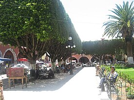 Praça em Maravatío