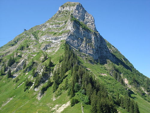 vue du Moléson en été