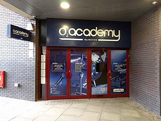 <span class="mw-page-title-main">O2 Academy Islington</span> Music venue in London, England