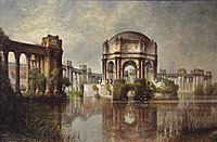 Edwin Deakin, Palace of Fine Arts and the Lagoon, 1915