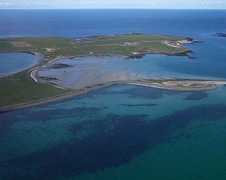 <span class="mw-page-title-main">Papa Stronsay</span> Island in Orkney, Scotland