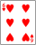 6 of heart